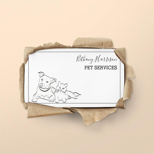 Elegant Simplistic Pet Services
