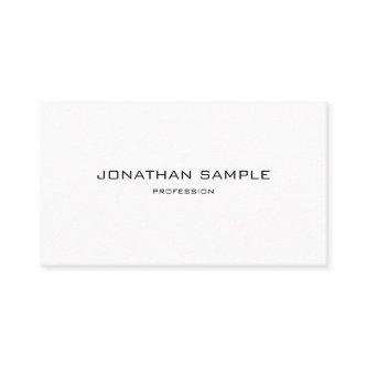 Elegant Sleek Design Modern Plain Professional