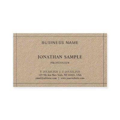 Elegant Sleek Professional Modern Plain Luxury