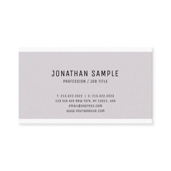 Elegant Smart Design Modern Plain Professional