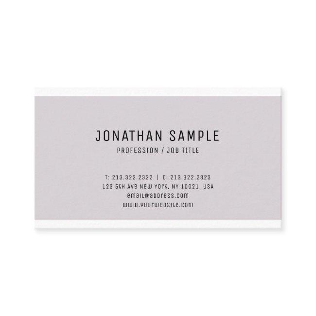 Elegant Smart Design Modern Plain Professional
