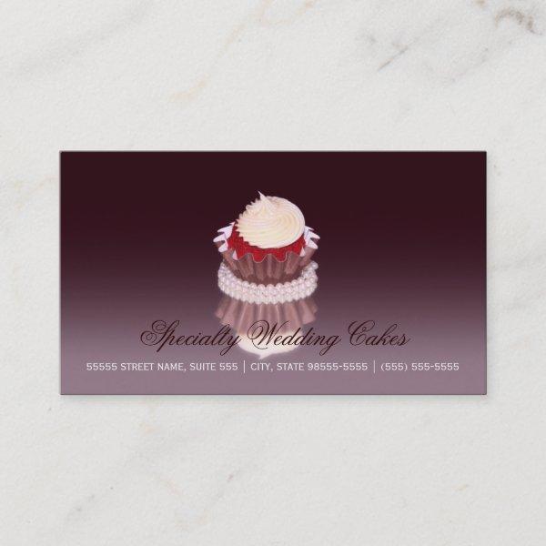 Elegant Specialty Wedding Cake Bakery With QR Code