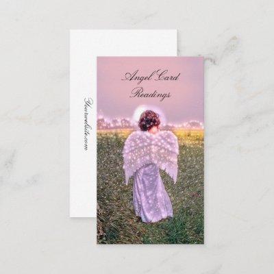 Elegant Spiritual Glowing Angel Card Reading