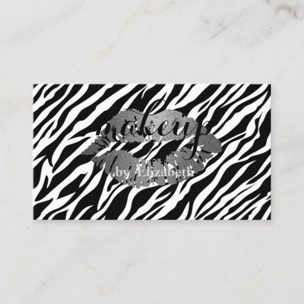 Elegant Stylish  Girly   Zebra Print, Lips