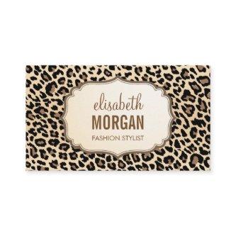 Elegant Stylish Leopard Print Girly Pattern