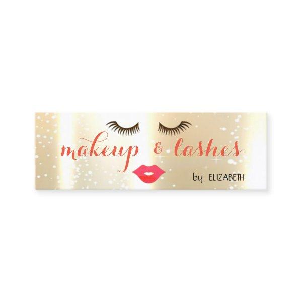 Elegant Stylish Modern Shinny  ,Lips,Lashes,Makeup Mini