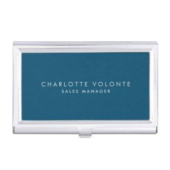 Elegant Stylish Ocean Blue Professional Art  Case