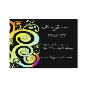 Elegant Swirl  -Oranges