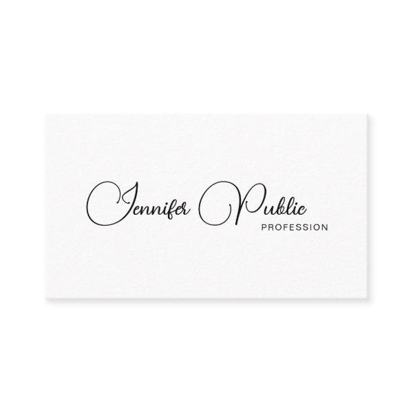 Elegant Template Typography Modern Minimalist