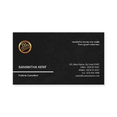 Elegant Translucent Black Line PR