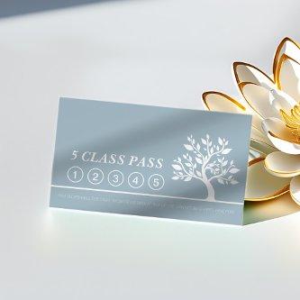 Elegant Tree Yoga Instructor Class Pass Loyalty