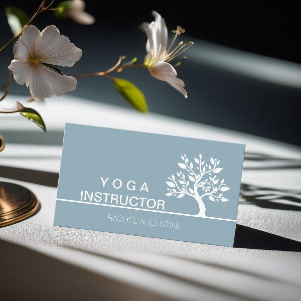 Elegant Tree Yoga Instructor Wellness Life Coach