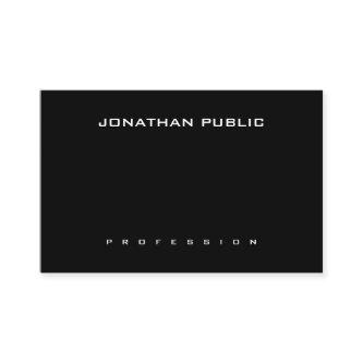 Elegant Trendy Black White Template Modern Simple