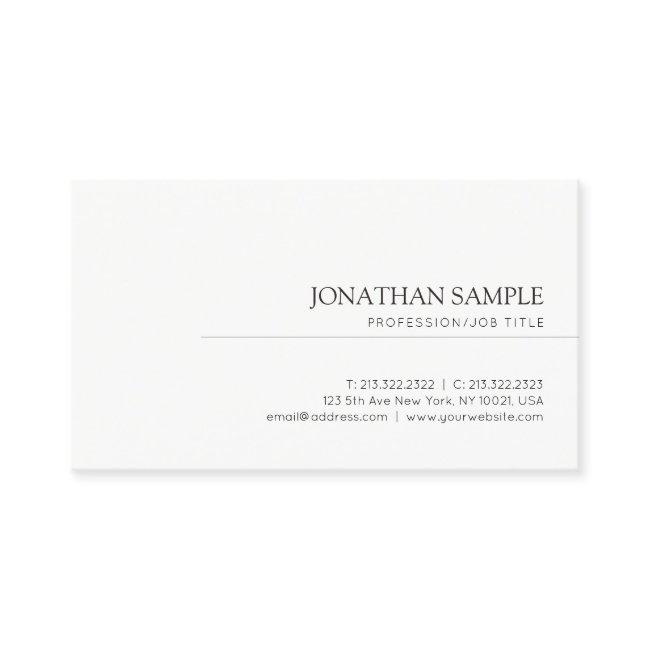Elegant Trendy Clean Graphic Design Modern Plain