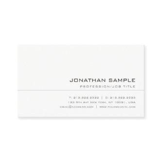 Elegant Trendy Creative Simple Professional Plain