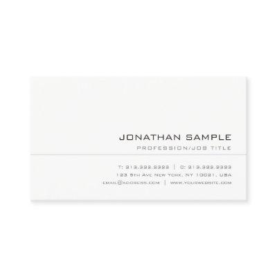 Elegant Trendy Creative Simple Professional Plain