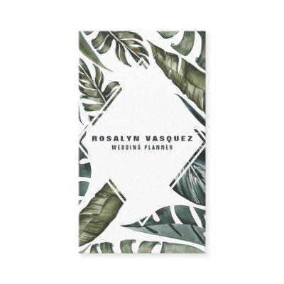 Elegant Tropical Jungle Greenery Modern