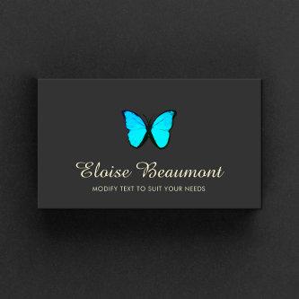 Elegant Turquoise Butterfly