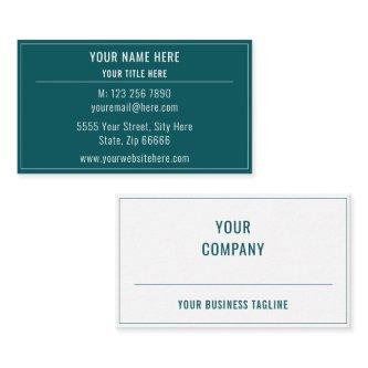 Elegant Two Colors  - Personalized