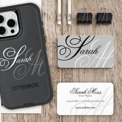 Elegant Typography Monogram