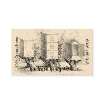 Elegant Vintage Honey Bee Hives