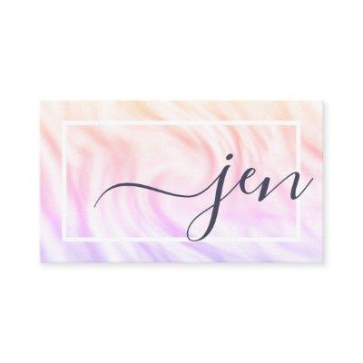 Elegant Watercolor Calligraphy Name Signature Chic