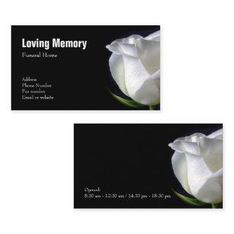 Elegant White Rose Floral