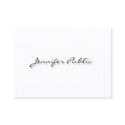 Elegant White Simple Template Modern Minimalist