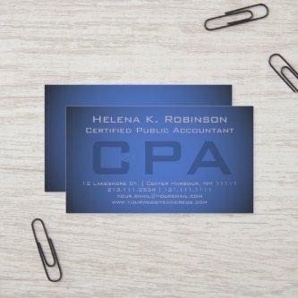 Elegent Blue Accountant CPA Financial Advisor