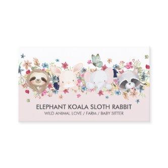 ELEPHANT KOALA SLOTH RABBIT BABY ANIMALs