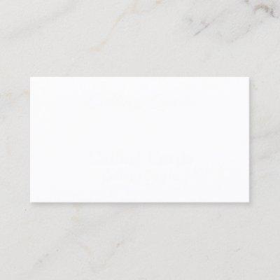 Elevate Your Business Presence with Elegant Matte Calling Card