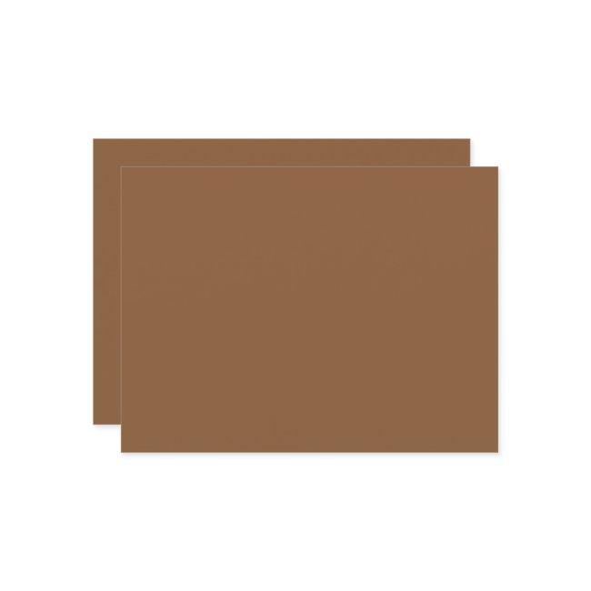 Elevate Your Design with a Brown Background Postcard