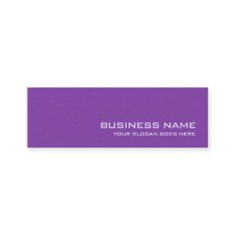 Elite Purple Plain Modern Pearl Finish Salon Luxe Mini