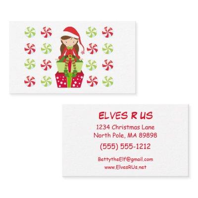 Elves Are Us Female Elf w Candies