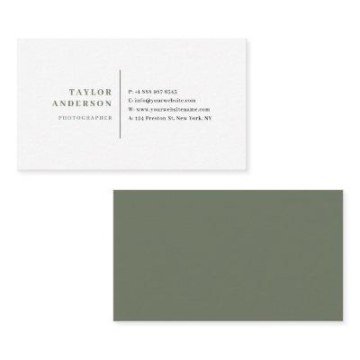 Emerald Green Modern Serif Typography Minimalist