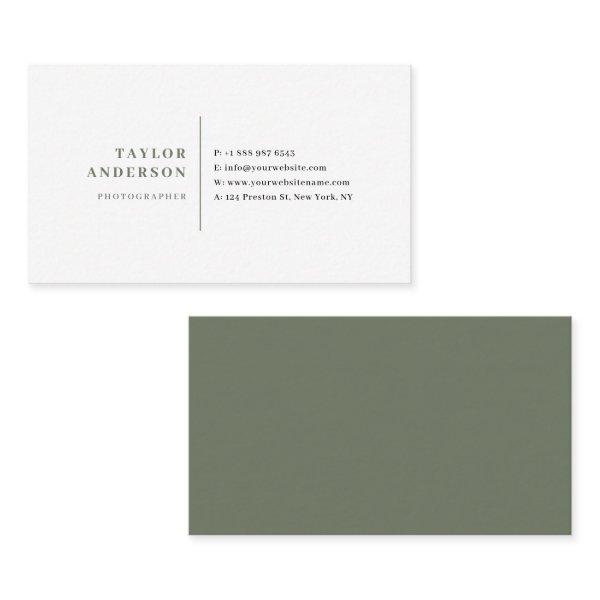 Emerald Green Modern Serif Typography Minimalist
