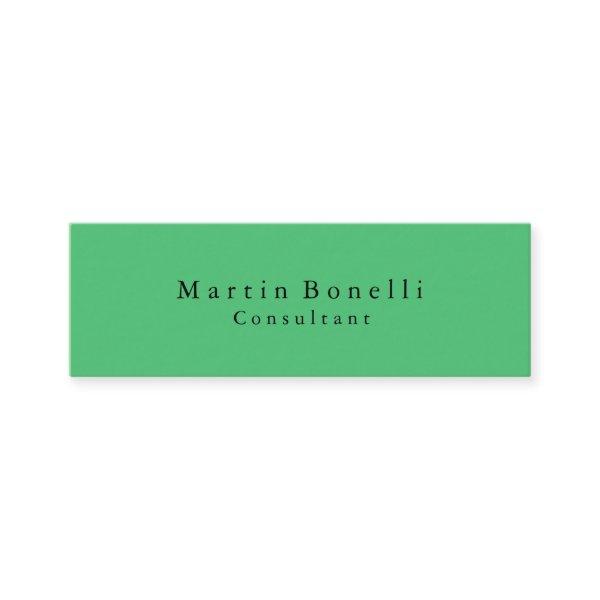 Emerald Green Traditional Clean