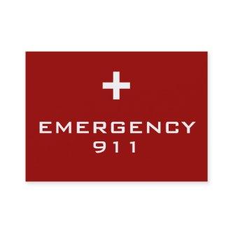 Emergency Cards