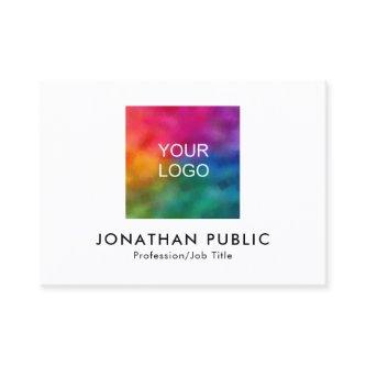 Employee Name And Title QR Code Company Logo Here Calling Card