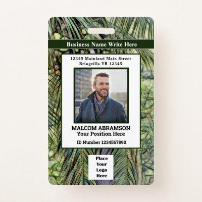 Employee Photo ID Card Business Corporate Custom Badge