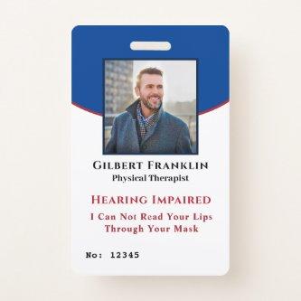 Employee Photo ID Identification Disability Cards Badge