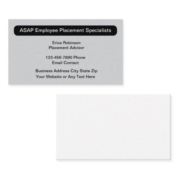 Employment Placement Specialist
