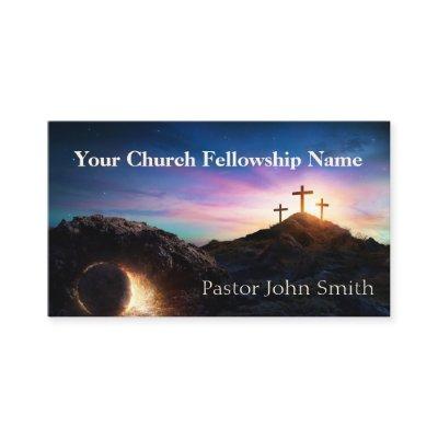 Empty Tomb Three Crosses Sunrise Church Pastor
