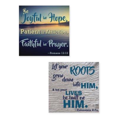 Encouraging Bible Verse Memorization Cards