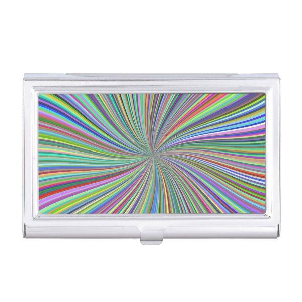 Energetic Colorful Ribbon Sunburst  Case
