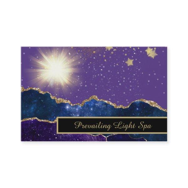 *~* Energy Ball of Light Purple Gold Agate