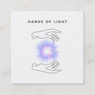 *~* Energy Hands Ball | Lights Reiki Healing Square