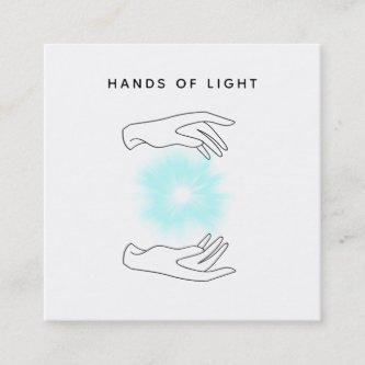 *~* Energy Hands Ball | Reiki Light Healing Square
