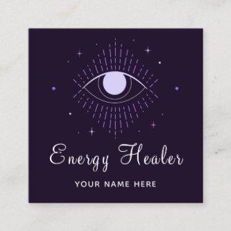 Energy Healer Fortune Teller Magical Eye Stars     Square