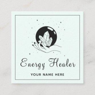 Energy Healer Fortune Teller Mystic Hand Social  Square